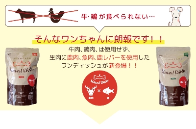 Wan! Dish (fBbV)y~z@500g@RŘ݂̂gpYEYhbOt[hqSpr