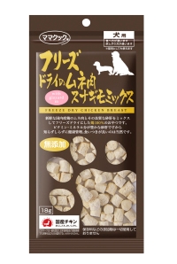 ママクック フリーズドライのムネ肉スナギモミックス犬用18ｇ | 犬